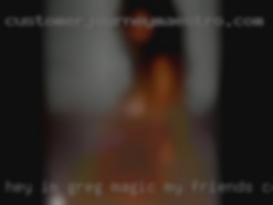 Hey i'm greg magic my friends call swingers me grug.