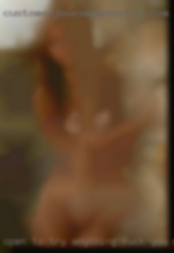 Open to try anything fuck you want.